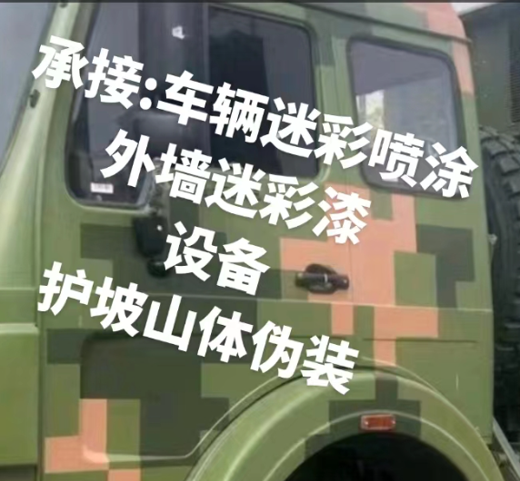 抚州外墙和地面的迷彩漆施工